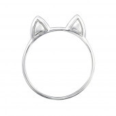 Inel din argint cu urechi pisicuta model DiAmanti DIA29260
